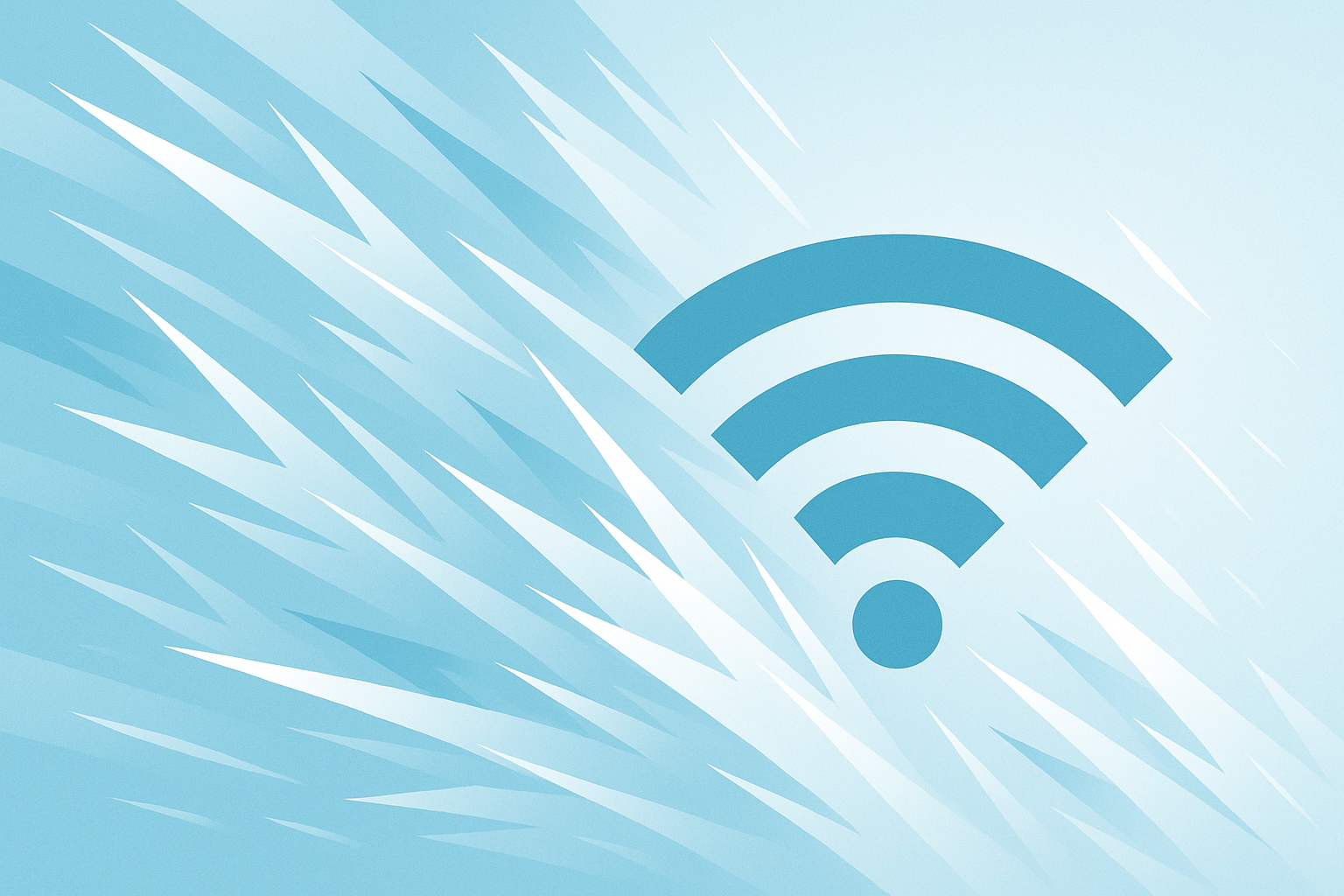 Illustration of a blizzard-fast global proxy node network